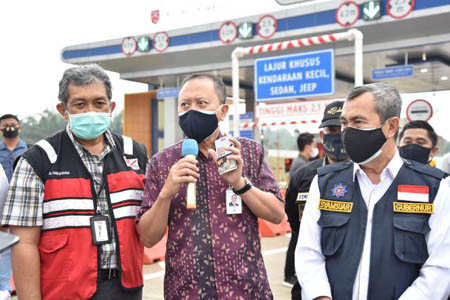 Dukung Tol Pekanbaru-Dumai, Bank Riau Kepri Sudah Siapkan E-Money Bagi Masyarakat Riau